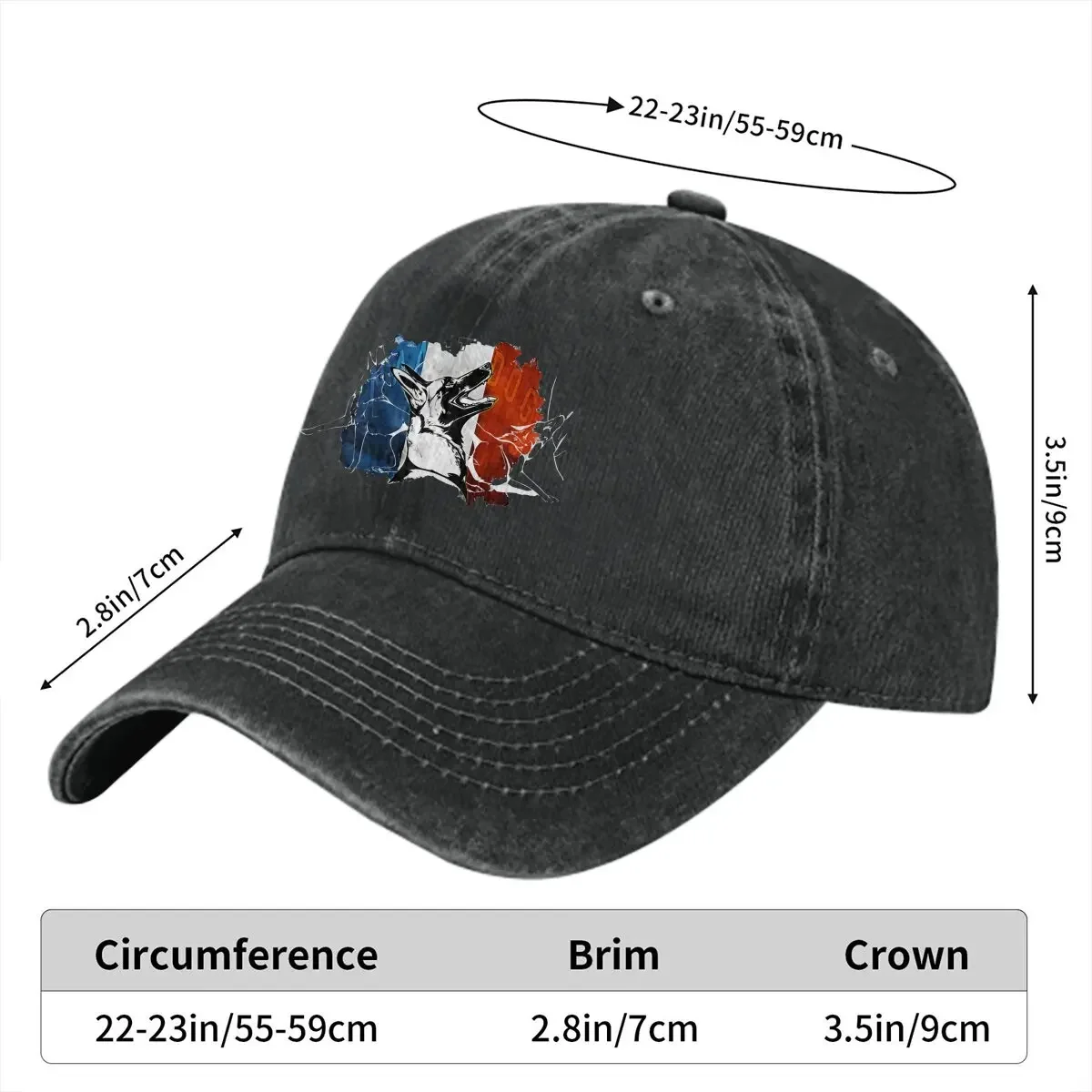 Au Pied Vien Ici Attaque Baseball Cap Men Hats Women Visor Protection Snapback Belgian Malinois Caps