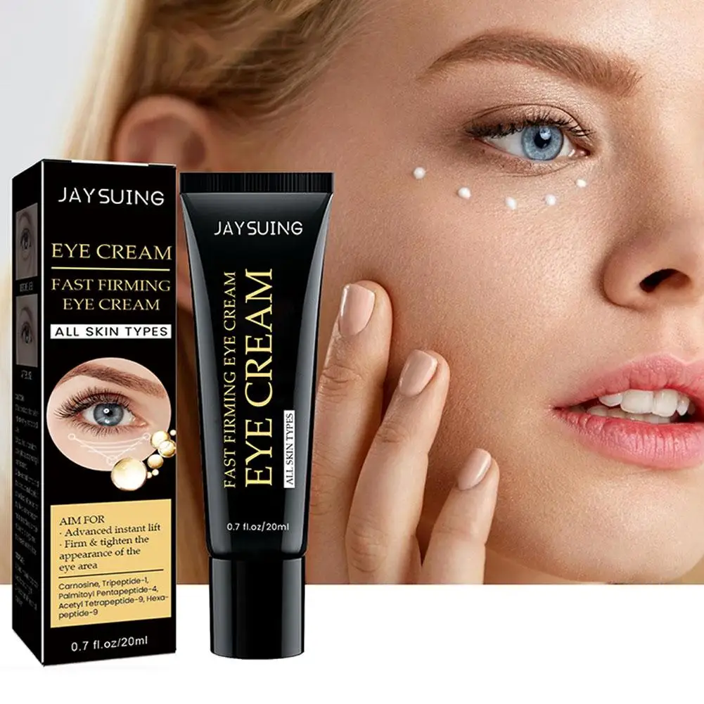 JAYSUING Instant Firming Eye Cream To Reduce Wrinkles Dark Circles And Eye Bags Moisturize And Tighten The Skin Around The Eyes