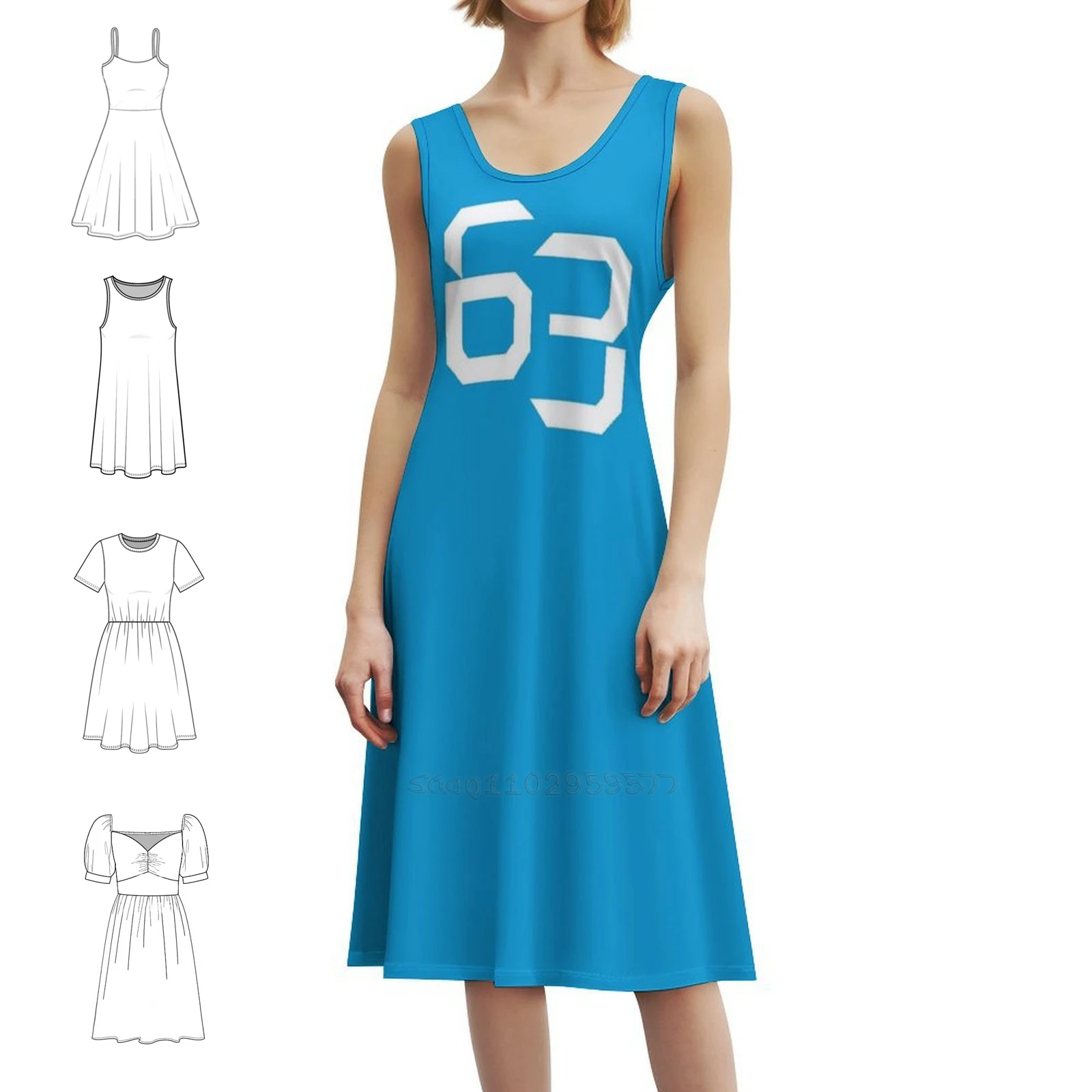 Williams 63 Boho Chic Dress Elegant Fashion Beach Wedding Party Gown Williams Racing Race Car Formula Dress