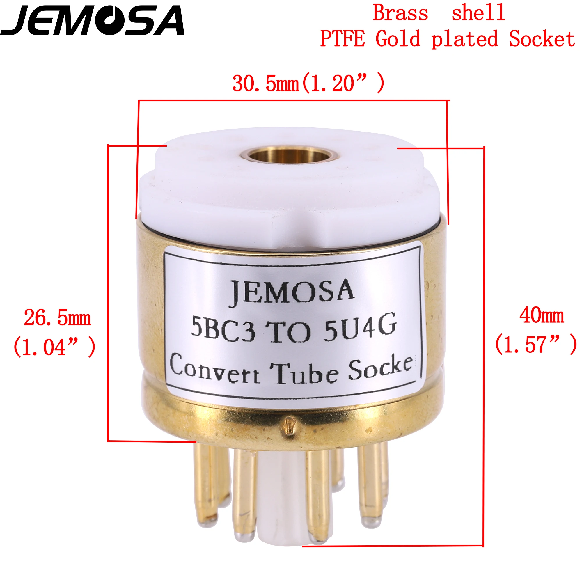 1 قطعة 5670 6H3N 369A 6N3 إلى 6SN7 6SL7 6N8P 6N9P ECC32 DIY ايفي الصوت فراغ مُضخّم صوت تحويل محول مأخذ التوصيل