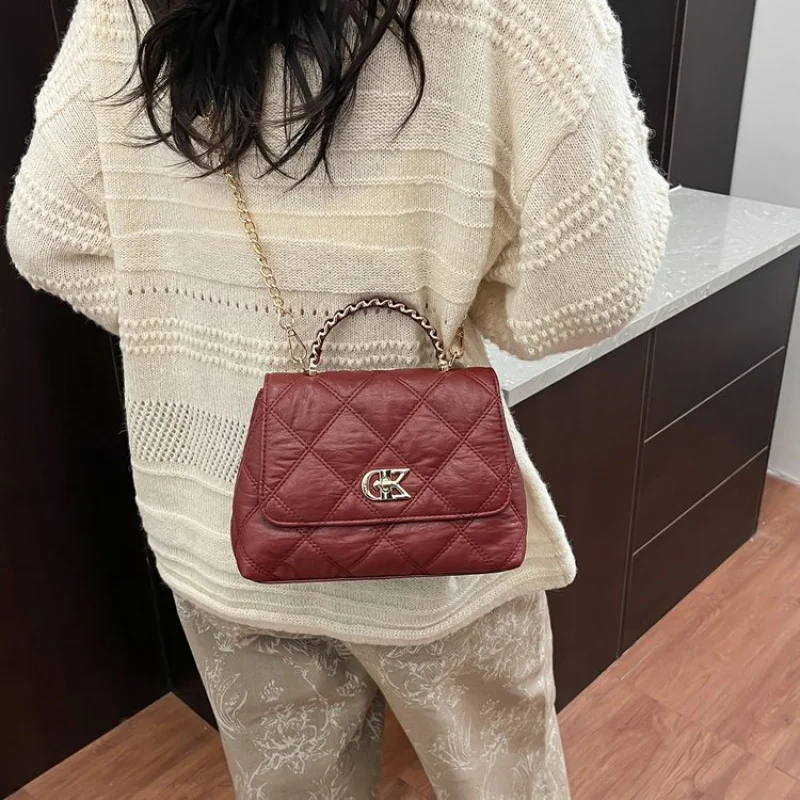 

Женская сумка из кожи с рисунком мака, высококачественная сумка для пригородных поездок в стиле Барселона, прочный просторный мягкий стиль ​