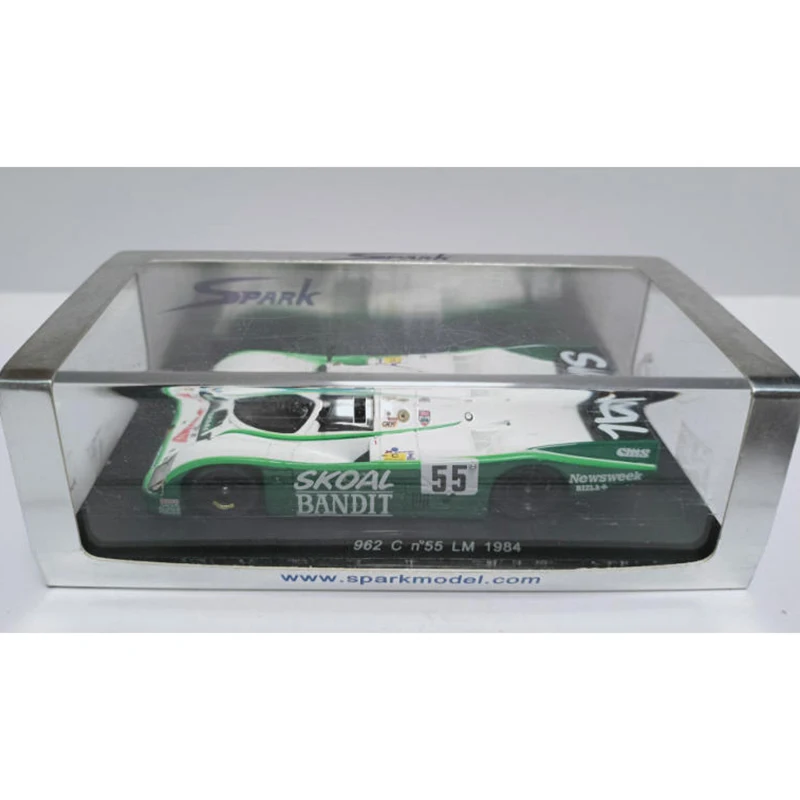 

Искра масштаб 1/43 962C # 55 лм 1984 г., имитация раллийного автомобиля из смолы, классическая сувенирная модель для взрослых, подарок, статический дисплей