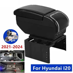 For Hyundai I20 Armrest box For Hyundai i20 2021 2022 2023 Car Armrest Dedicated Retrofit Interior Storage box Car Accessories