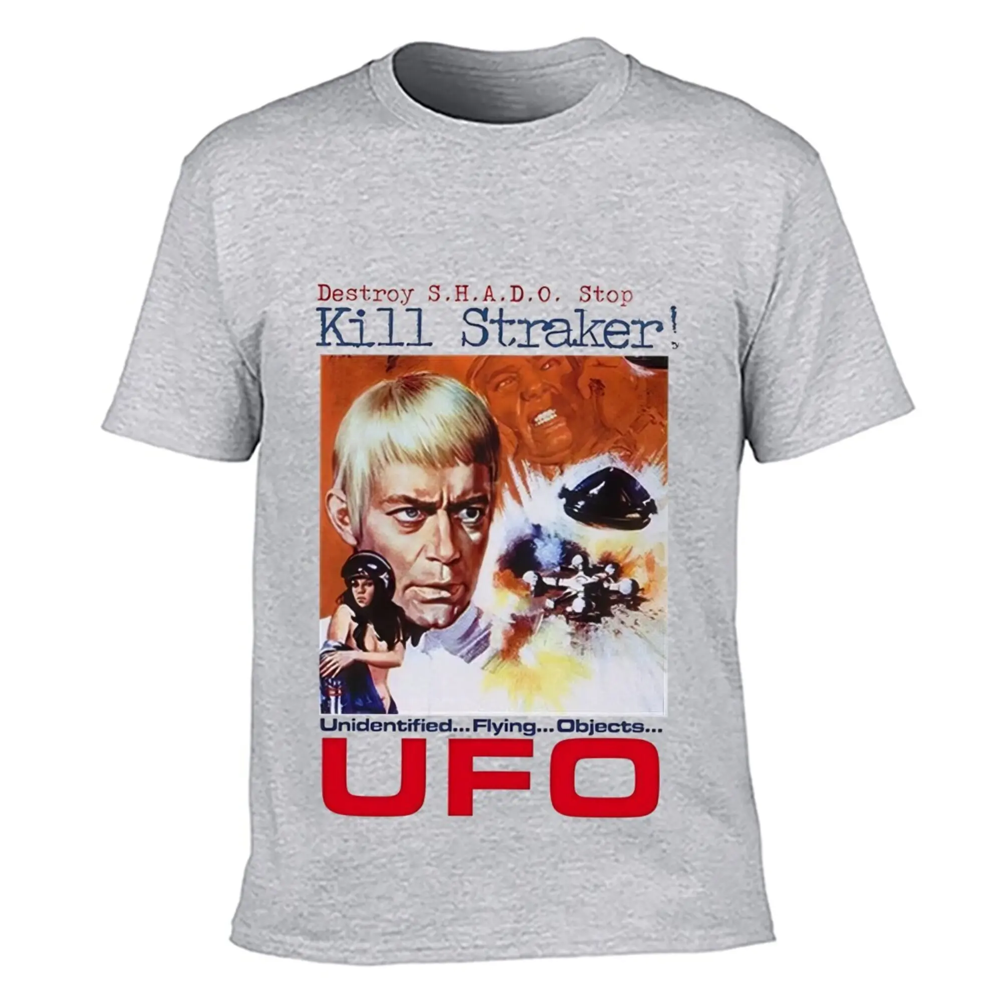 Shado Tops Shirt Cool Classic Sci-fi Movie UFO Fans Gift Sci Fi Lovers SHADO Tee