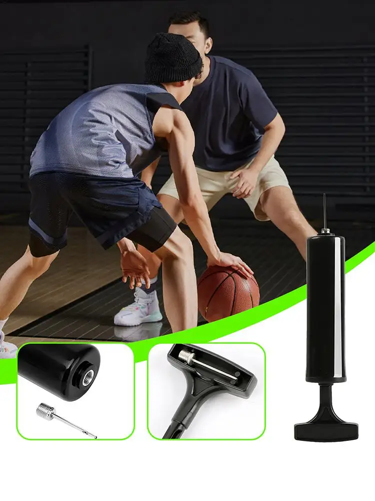 AliExpress NONE Handheld Portable Basketball Pump Sports Ball Inflator with Needle for Volleyball Soccer Bike Tire Compact Air Pump Sports Balls