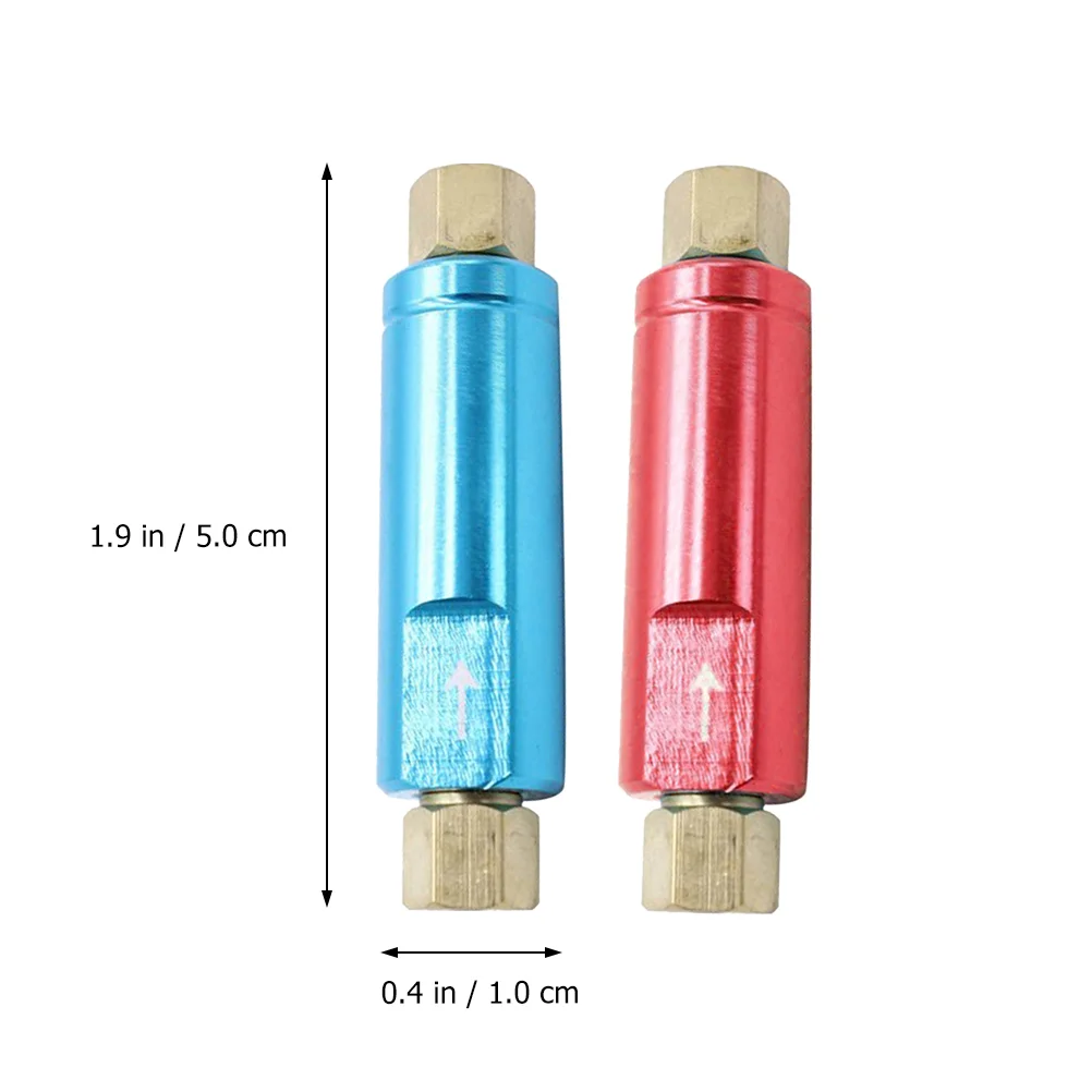 2 Pcs Residual Valve Pressure Car Proportioning Valves Replacement Drum Brake Braking Adjustable Check