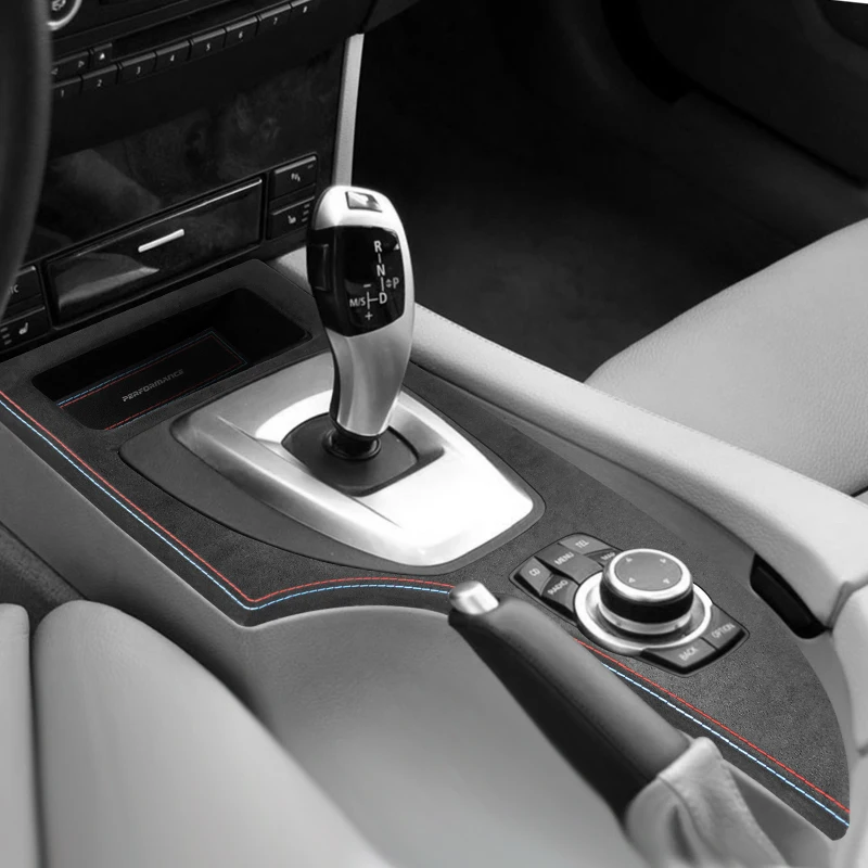  E60 M5 カーボン コンソール パネル For BMW E60 5 Serie 2004-2010 Carbon Fiber Center Console Gear
