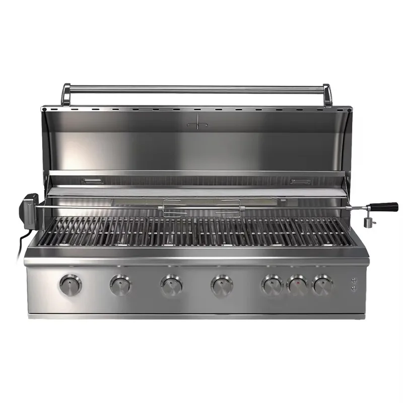 

Super Modern Luxurious Heavy Duty Premium Built-in Built SUS 304 Stainless Steel Outdoor Kitchen Home Garden 48" Gas LPG NG BBQ