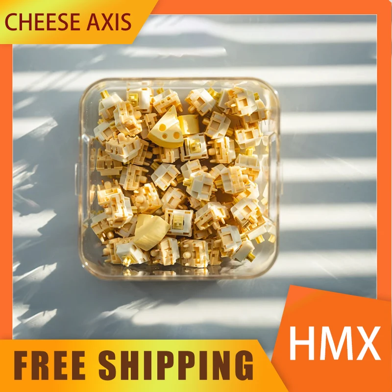 

HMX Cheese switches Mx Structure Linear Axis PC Accessories For Mechanical Gaming Keyboard in stock