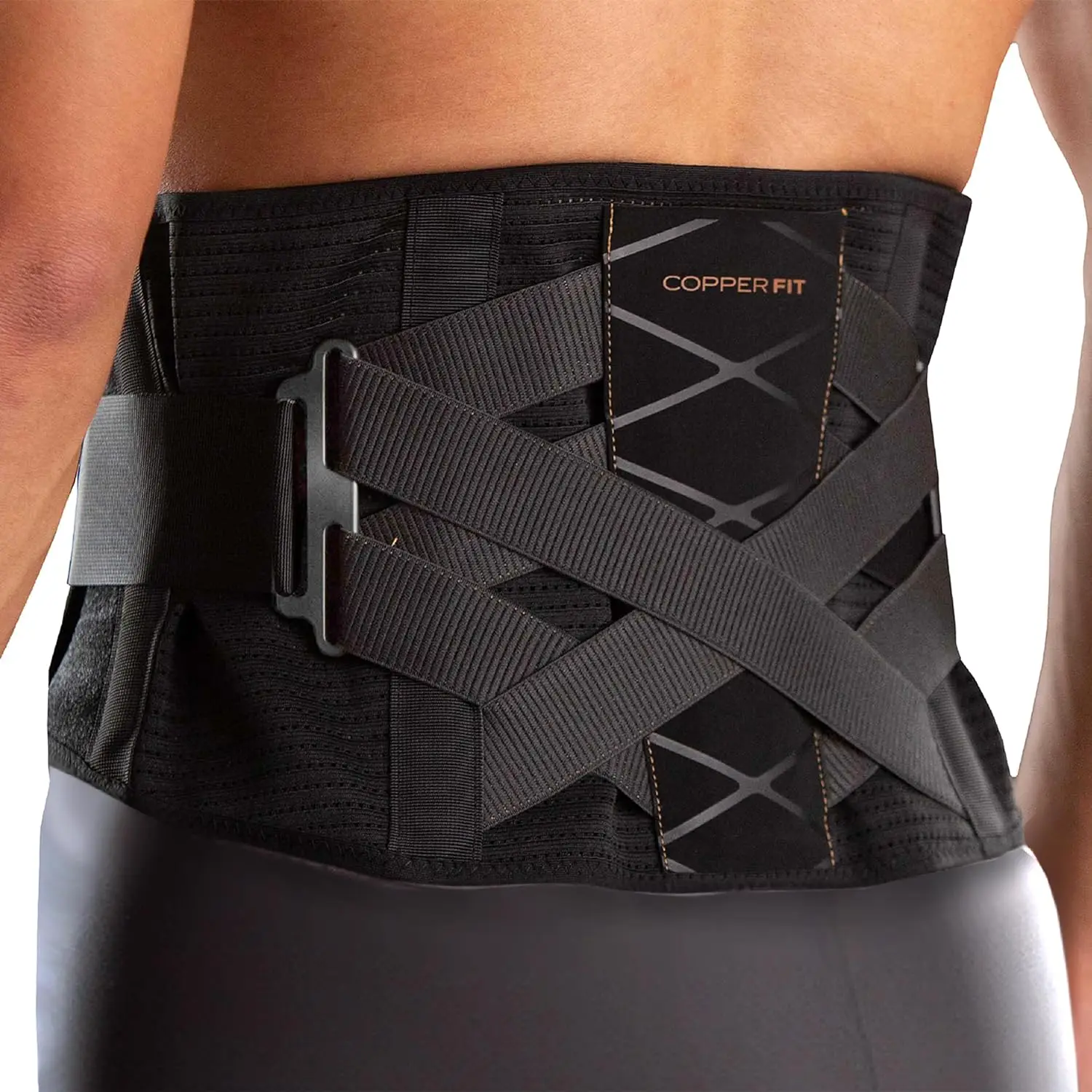 

X-Back Brace for Back Pain, Lumbar , Herniated , Sciatica, Arthritis \u2013 Adjustable, Breathable Design - for Men and Women (