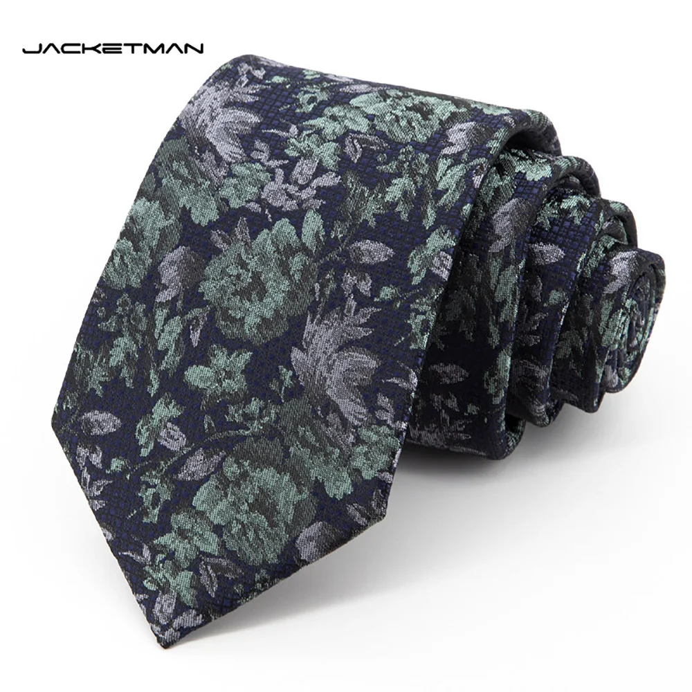 cravate-de-haute-qualite-bleu-fonce-motif-floral-vert-personnalise-accessoire-pour-chemise-de-costume-d’homme-modele-large-de-8-cm