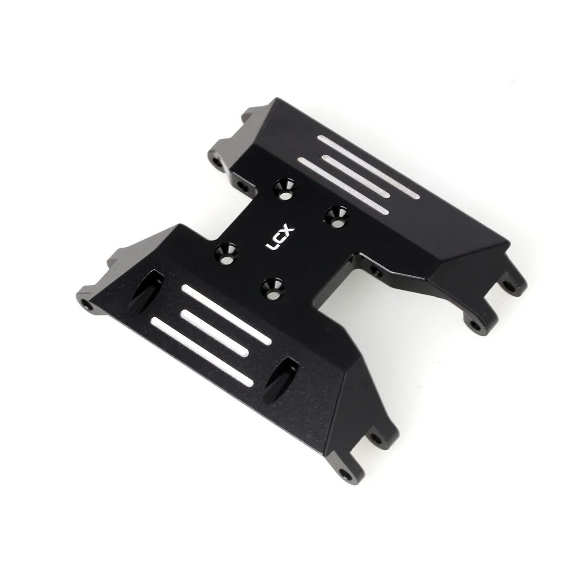 

LCX Racing 1/18 RC Crawler CNC Aluminum Skid Plate Transmission Mount for Axial UTB18 Capra Upgrades Parts Accessories