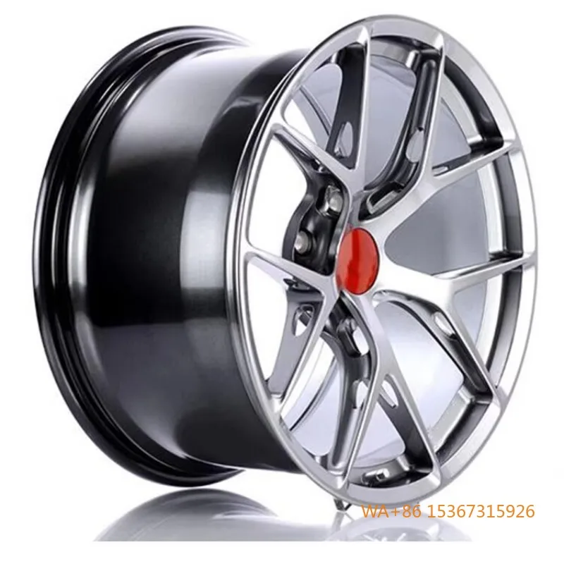

6061T6 Alloy Rims Custom Forged Wheels 17-21 Inch Gloss Black Luxury Car Rims