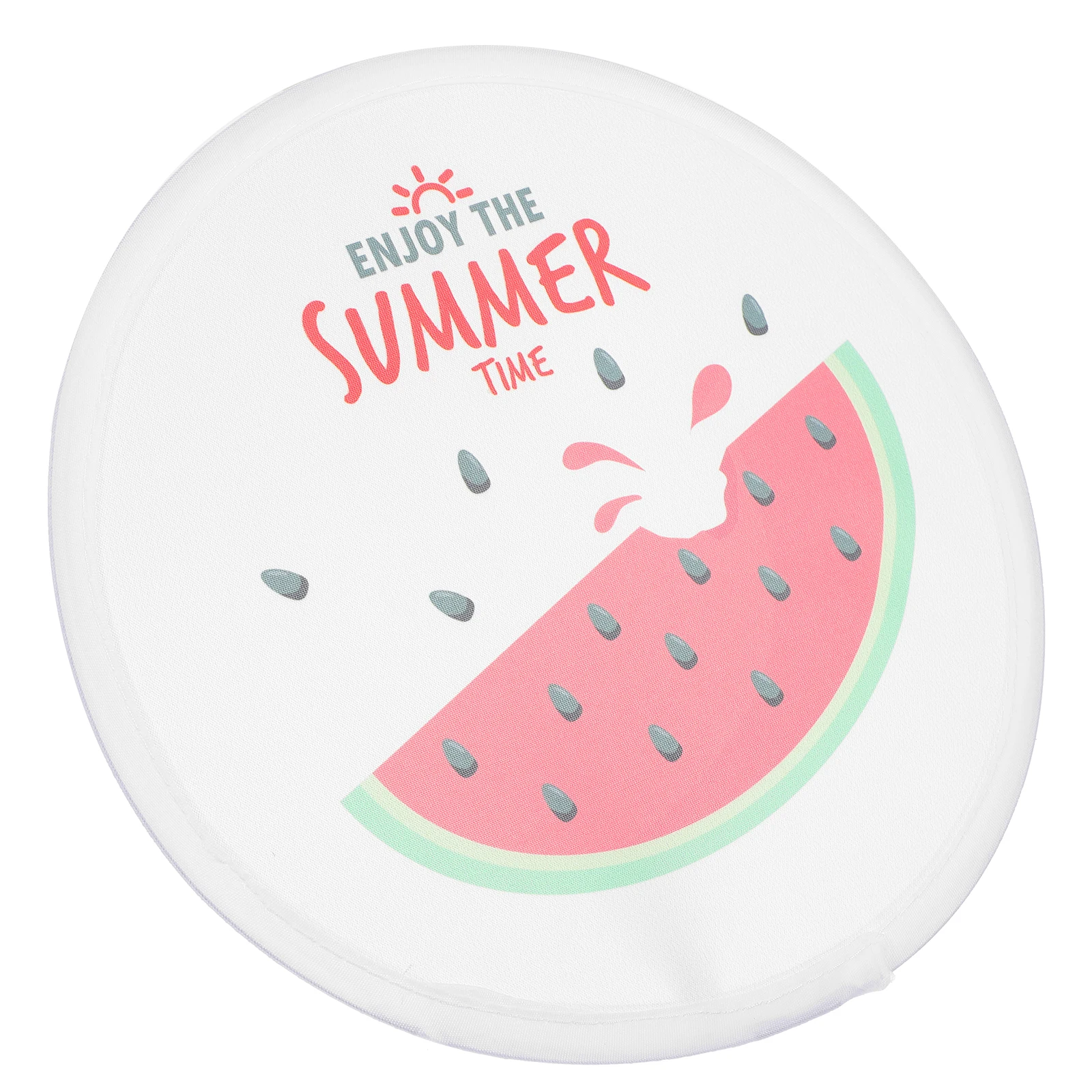 

1pc Folding Hand Portable Round For Summer Travel Lightweight Handheld Foldable Fan For Dancing Performance Outdoor Use Retro