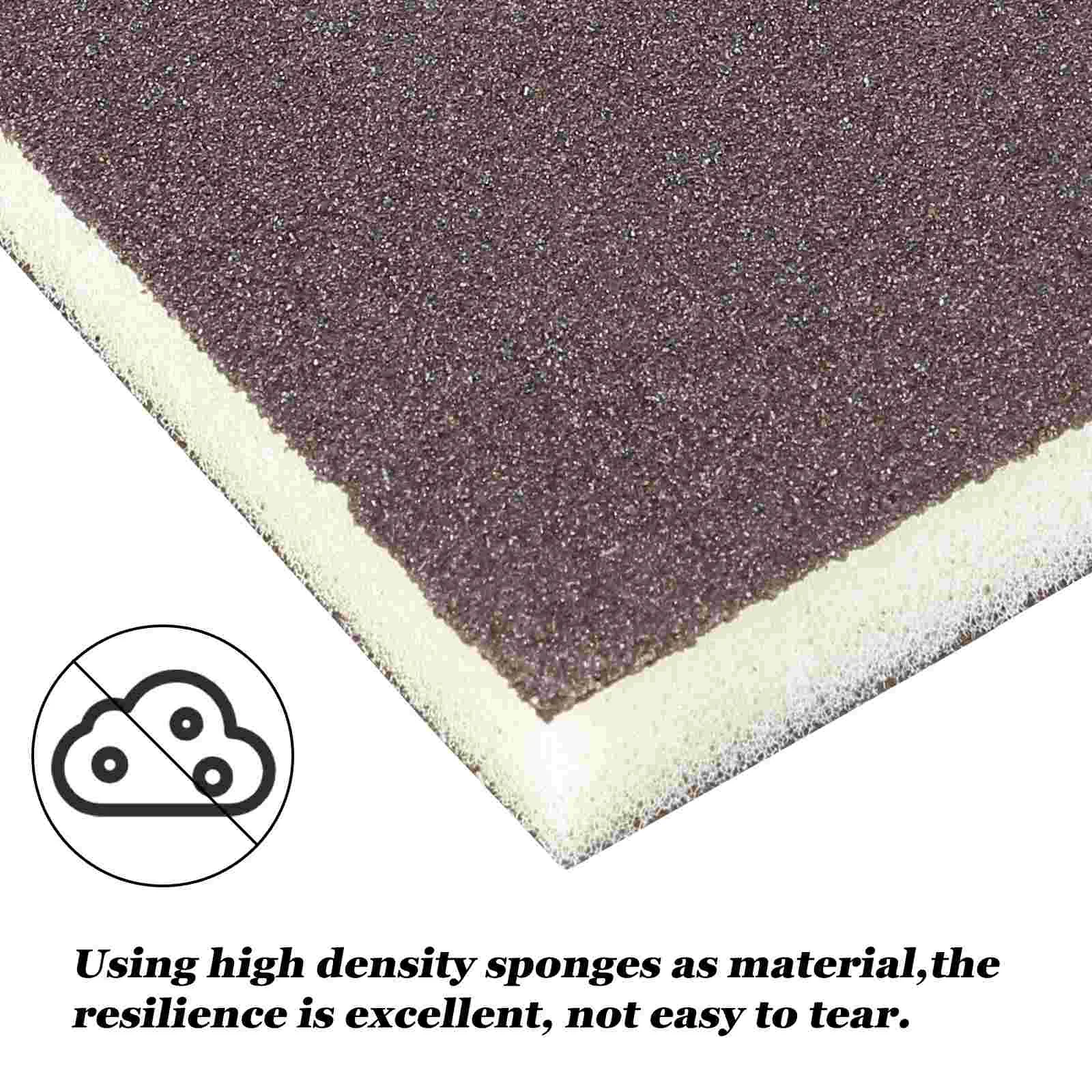 20 Pcs Sponge Abrasive Paper Grinding Tool Sanding Pads Block Sandpaper for Wood Sandpapers