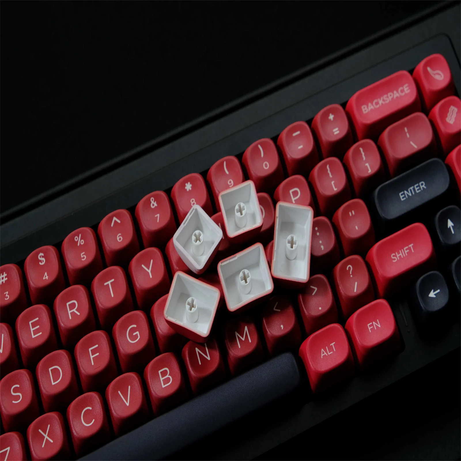 GMK Jamón Keycaps Set 126 Keys PBT Material MOA Profile for CHERRY MX Switch 61/64/68/75/84/87/96/98/104 Mechanical Keyboard