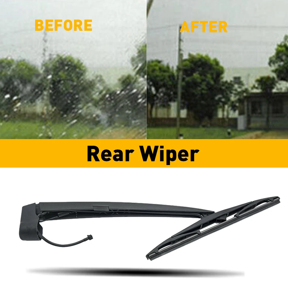 Car Rear Windshield Wiper Arm Blade Auto Windscreen Wiper for CADILLAC ESCALADE ESV Chevy SUBURBAN 1500 2500 Yukon 1500 2500