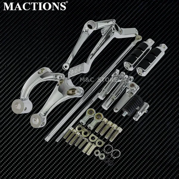 Motorrad vorwärts steuert komplette Kit Heringe Hebel & Gestänge für Harley Sportster 1991 2022 xl Eisen benutzer definierte Super Low 2015-2017