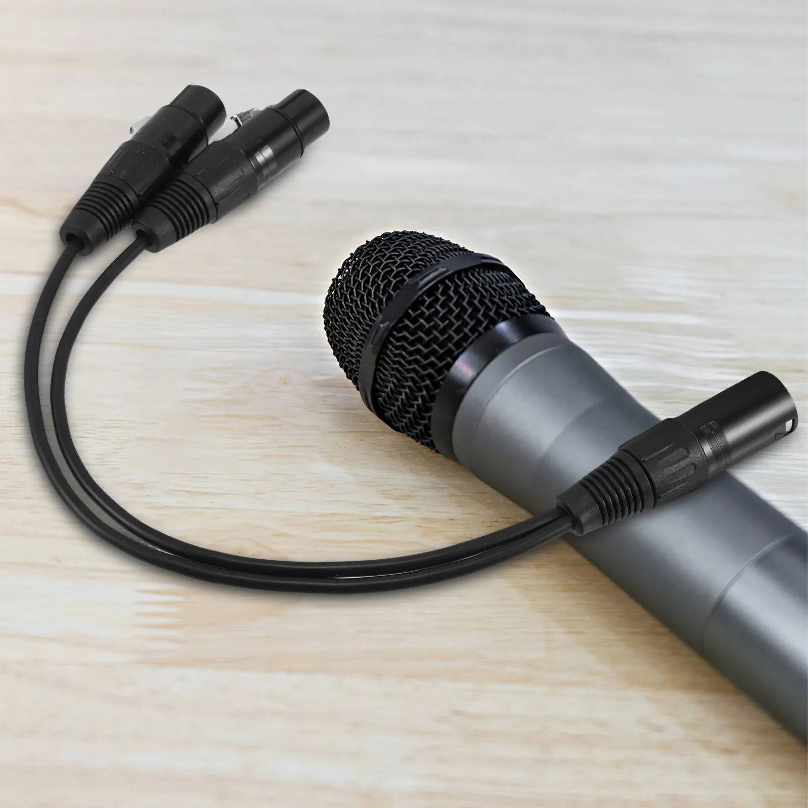 2pcs Xlr Microphone Cables Speaker Extension Cords Balanced Audio Connection Lines Male To Female Cable Mic Cord For Mixer Dvd
