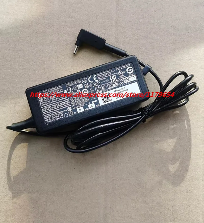 For Acer TravelMate P214-53 N19Q7 Laptop Power Supply Genuine 45W Delta ADP-45FE F 19V 2.37A AC Adapter Charger 3.0*1.1mm