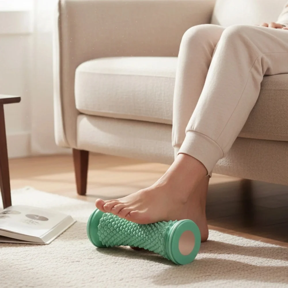Foot Massage Roller Yoga Massage Ball Muscle Relaxation Massager Relieves Foot Soreness & Fatigue from Long Standing & Walking