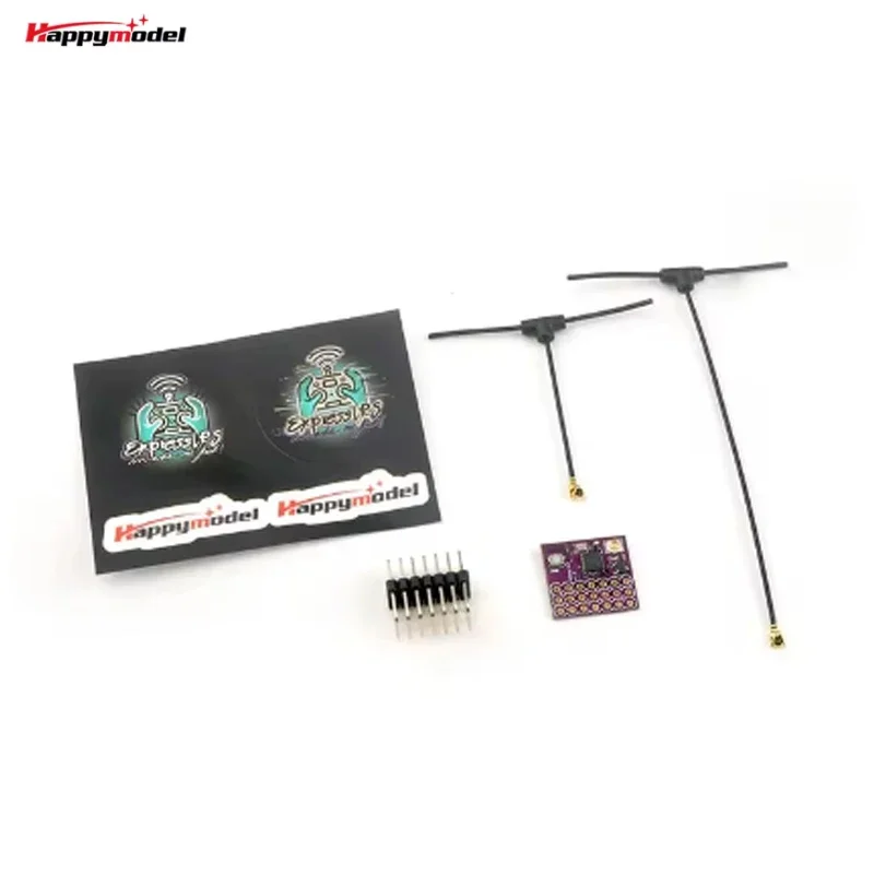 

Happymodel ExpressLRS ELRS EPW6 TCXO 2.4GHz PWM Signal 6 Channels Receiver Suitable for RC FPV Fixed-wing Quadcopter Drones DIY