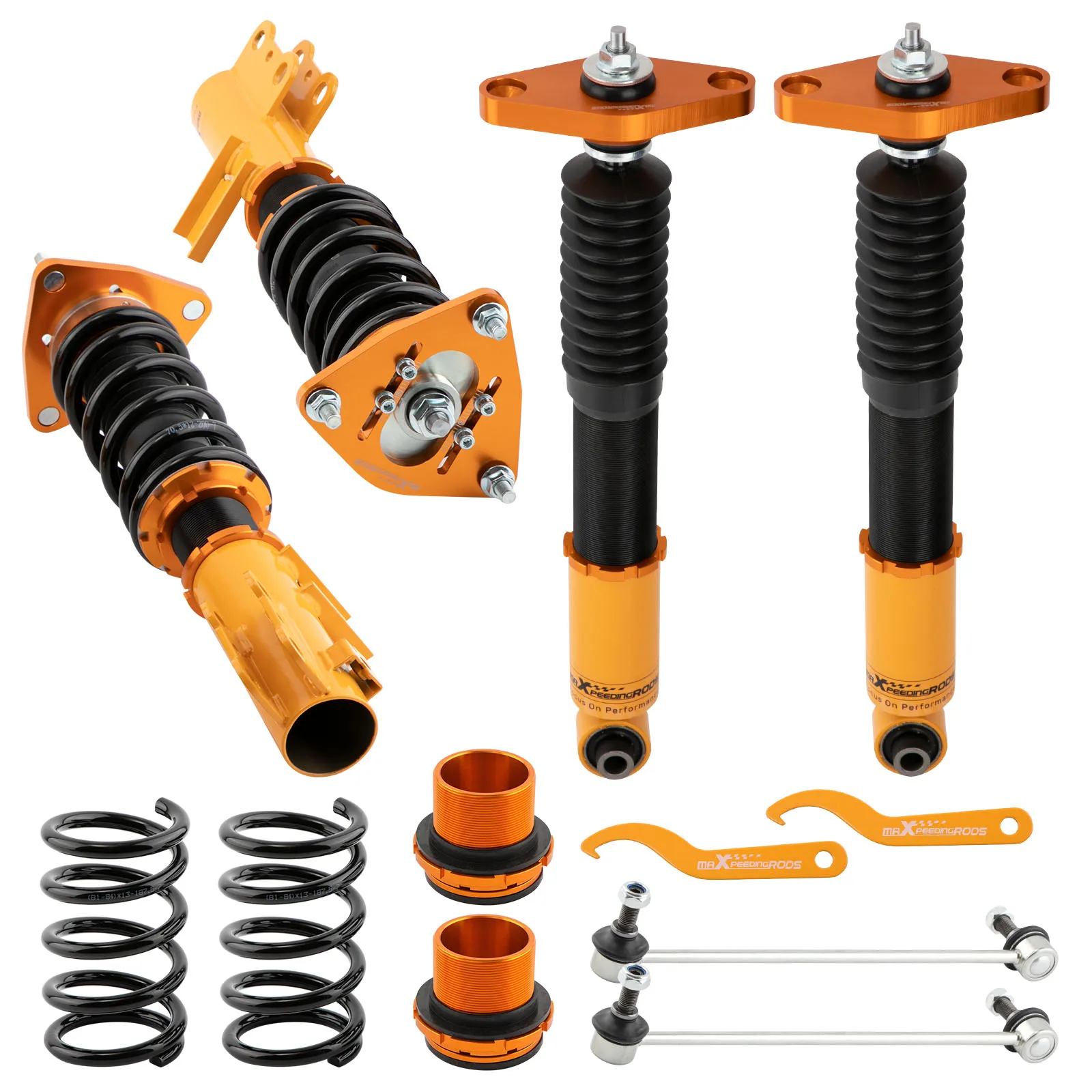 MaXpeedingrods Coilover Shocks Struts Adjustable Height For Hyundai Genesis Coupe 2-Door 2010-2016
