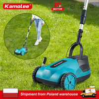 Kamolee Brushless Electric Lawn Mower Cordless Grass Trimmer 3 Height Adjustments Garden Cutter For Makita 18V Battery