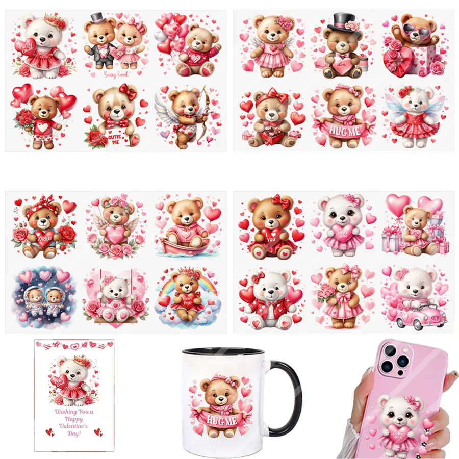 4Pcs Valentines Day… - image