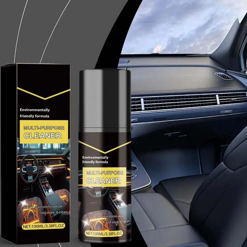 Car Wash Foam Cleaning Spray Foam Maintenance Wash Car Interior 100ml Multi-function Truck Car Body Seats Cleaning Agent