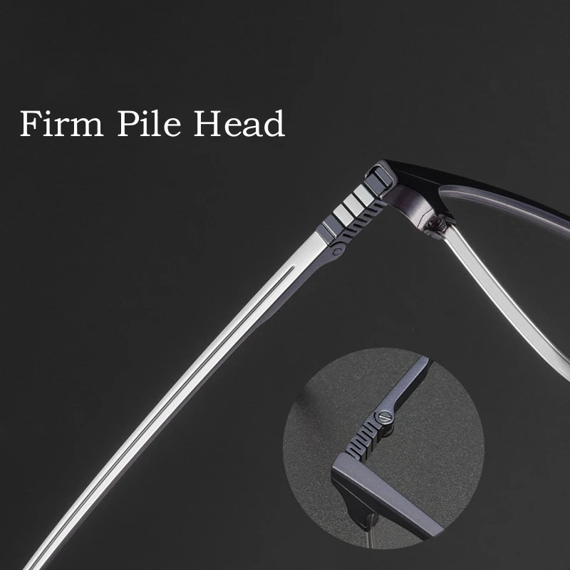 نظارات OLLYMURS خفيفة للغاية عالية الجودة مربعة صغيرة إطار نظارات طبية بصرية للأعمال من التيتانيوم النقي للرجال 9201