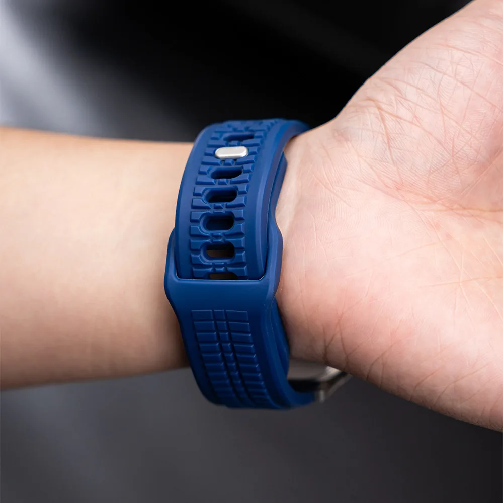 حزام سيليكون رياضي لساعة سامسونج جالاكسي 8 الكلاسيكية 46 مللي متر 8 40 مللي متر 44 مللي متر رجل خارجي لساعة جالاكسي الترا 2025 47 مللي متر 2024 #6