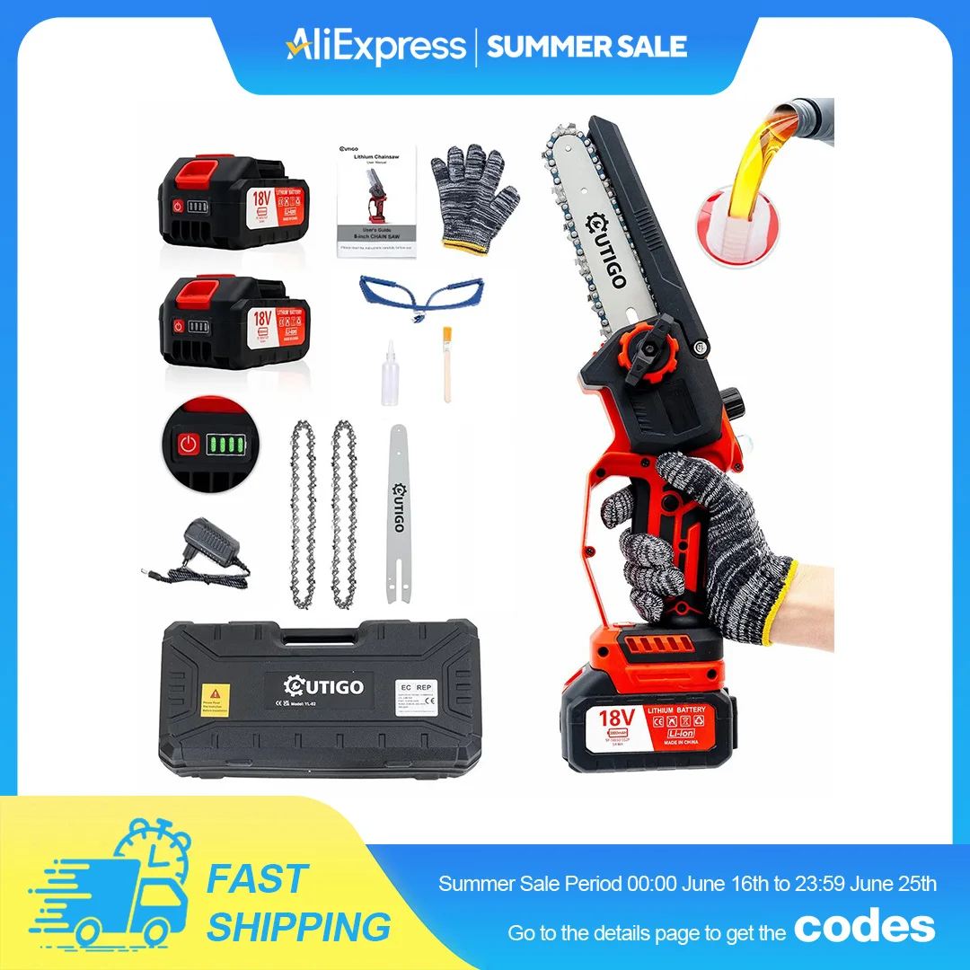 OUTIGO Ouzq01 Mini Chainsaw Review: A Real-World Test of Performance, Reliability, and Value