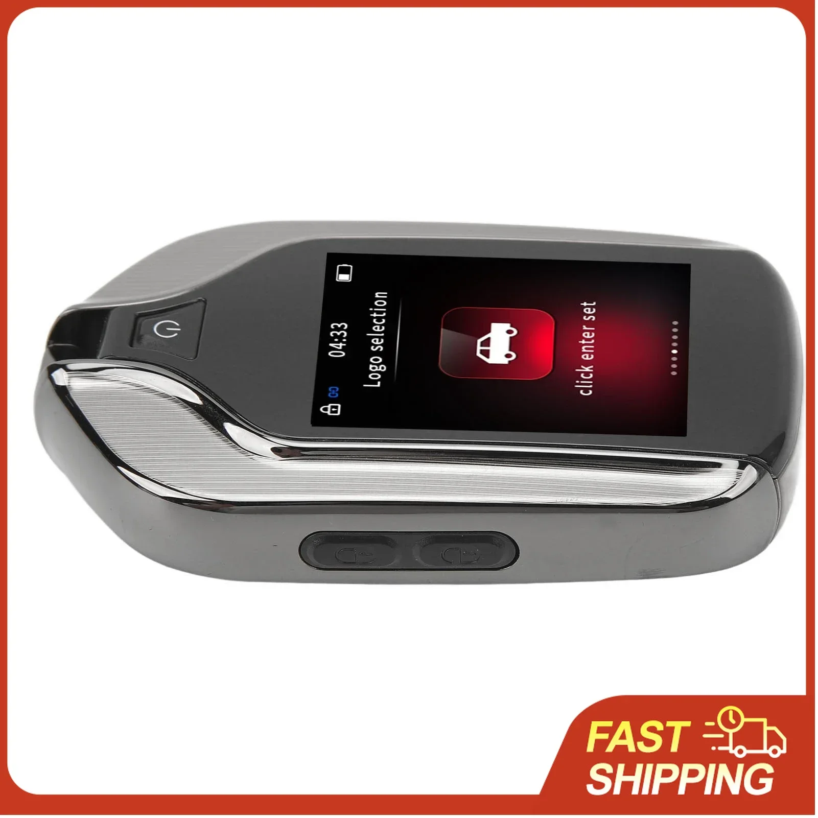 MA‑100 LCD  Smart Key Remote Keyless Entry for All Start Stop Engine Button Smart LCD Car Key Remote Start Smart Car Key