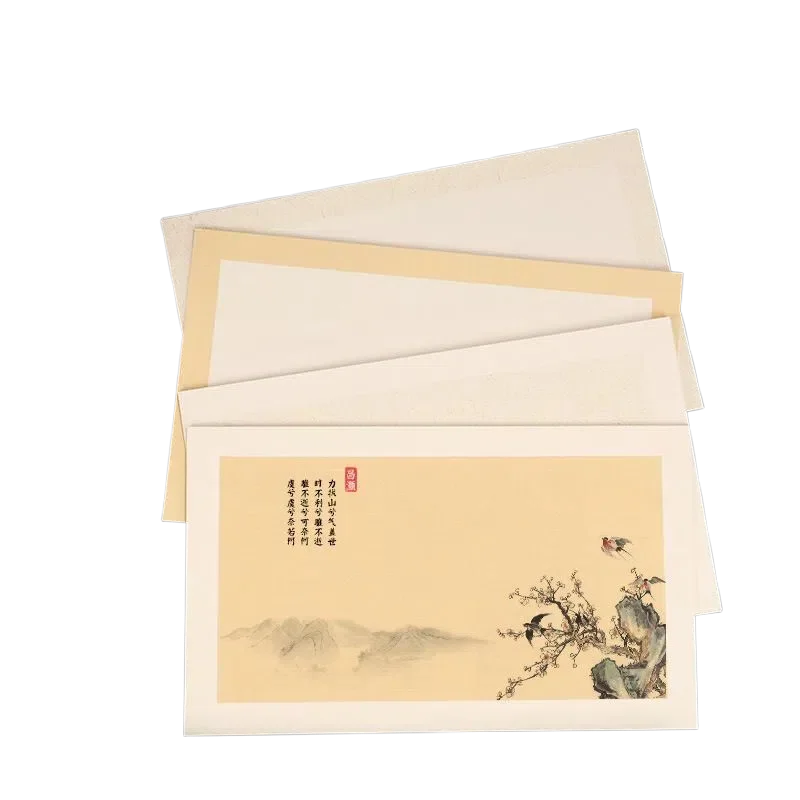 

30*50cm Thickened Xuan Paper Hard Cardboard Antique Calligraphy Works Xuan Paper Blank Traditional Chinese Painting Cardboard