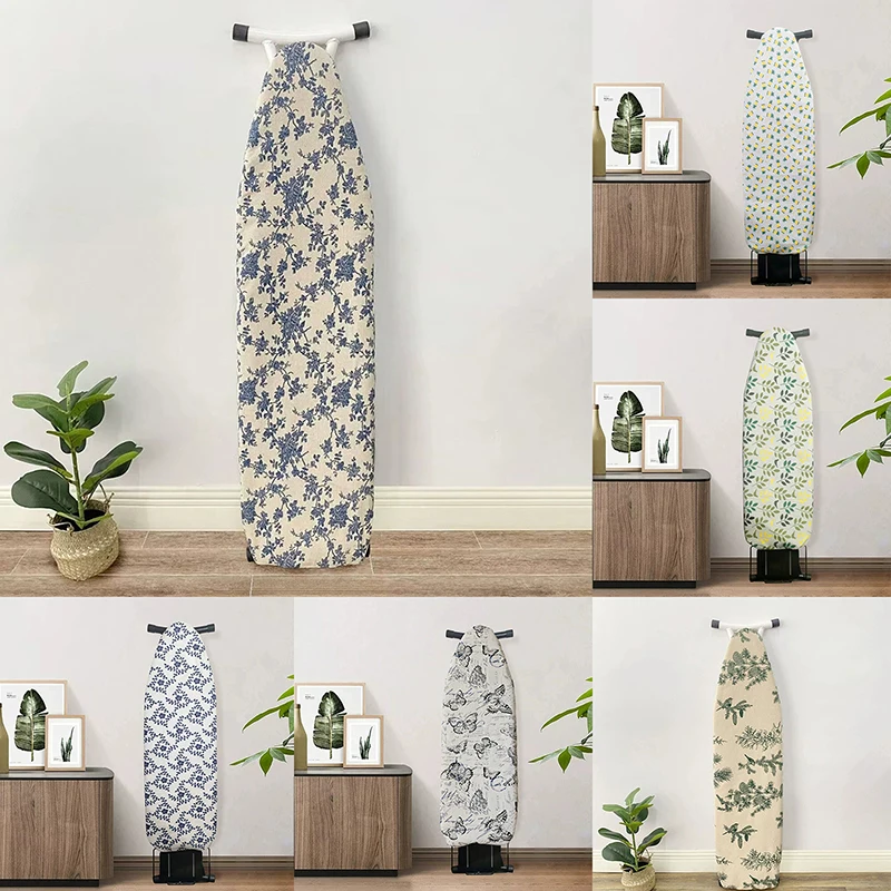 

Pink Flamingo Ironing Board Cover Heat Resistant Durable Elegant Printed Small Ironing Board Pad Replacement for Home Use