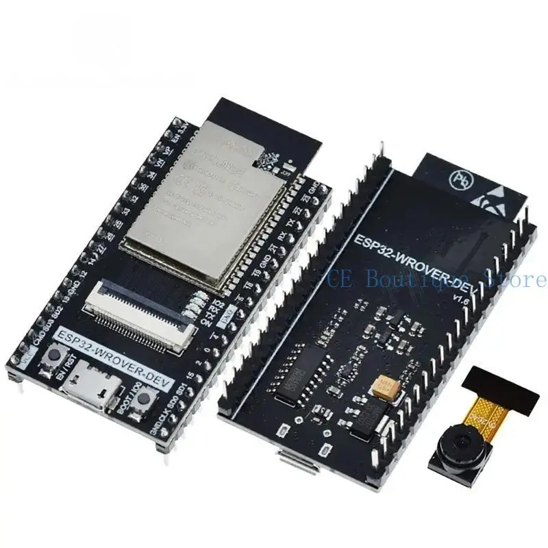

High Quality ESP32 WROVER DEV Development Board + Camera Unleash Your Creativity and Innovation
