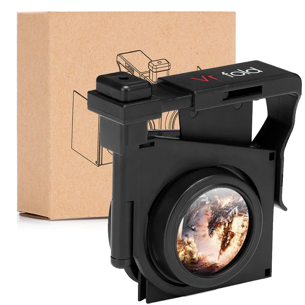 Plastic Virtual Reality VR Glasses Movies Games Nearsighted VR Glasses Mini Foldable Virtual Reality VR Glasses for Mobile Phone