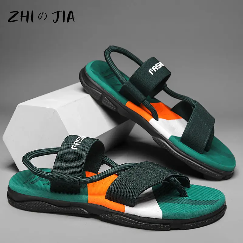 2025 Popular EVA Trend Splint Slippers Summer New External Sandals Outdoor Casual Water Beach Soft Sole Lightweight Shoes 39-45