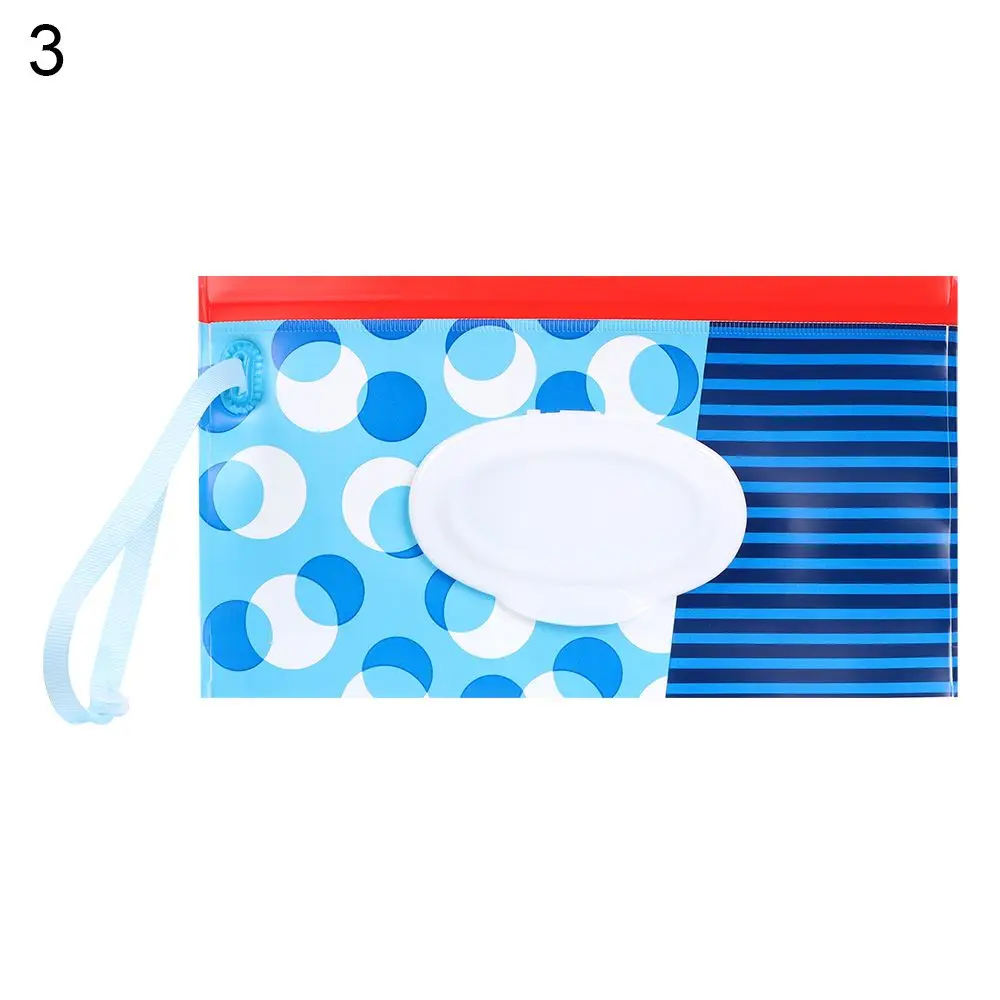 

Useful Outdoor Carrying Case Baby Product Flip Cover Snap-Strap Tissue Box Stroller Accessories Cosmetic Pouch Wet Wipes Bag
