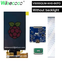 5.5 Inch 4K 3D Printers LCD Screen 2160x3840 UHD 806PPI Without Backlight LCD Display VS055QUM-NH0-6KP0 Panel
