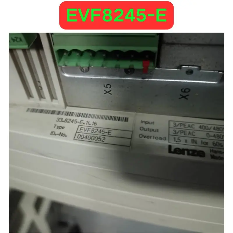 Used EVF8245-E Frequency converters Functional test OK Fast delivery