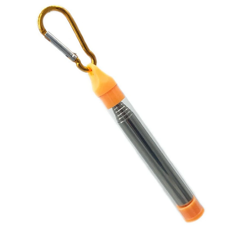 Outdoor Stainless Steel Fire Hose, Fire Blower, Camping Fire Tool, Retractable Easy To Use