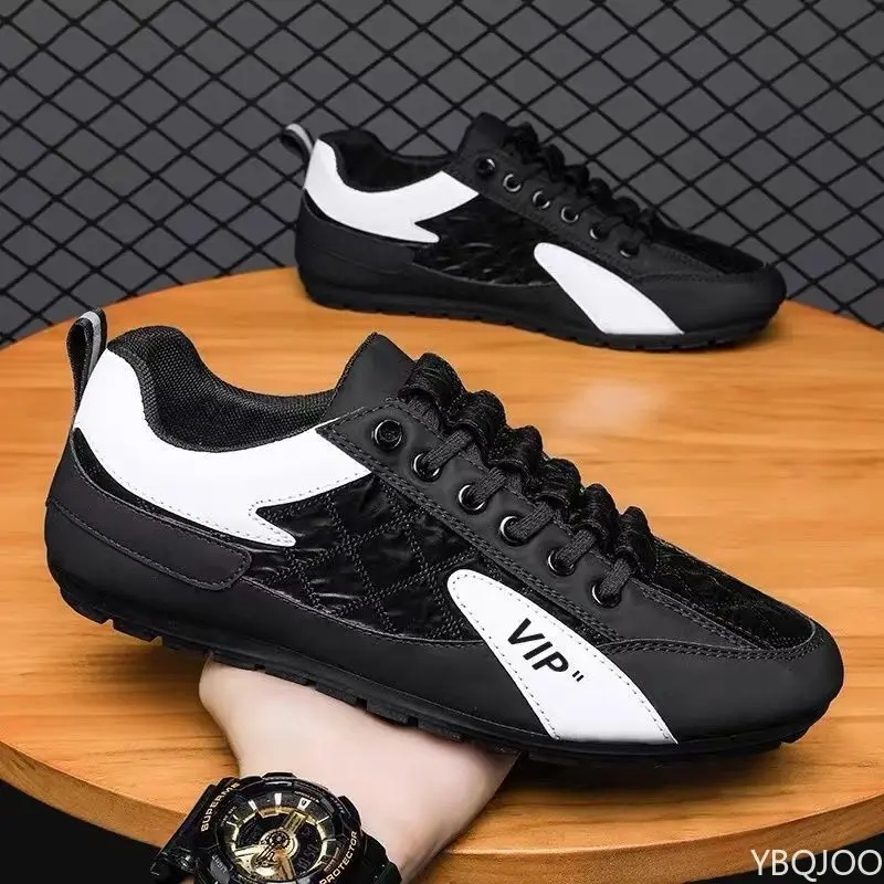 

Men's Spring New Trendy Versatile Flat Slip resistant Board Shoes Simple Comfortable Durable Daily Casual Trendy Shoes