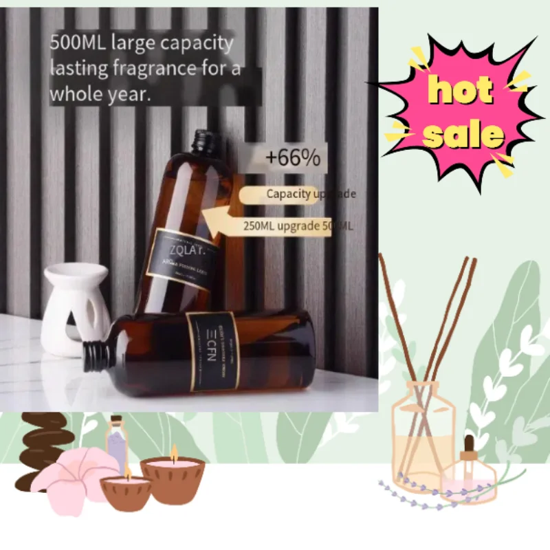 500ml bricolage maison parfum diffuseur essentiel huiles Hilton hôtel longue durée aromathérapie déo