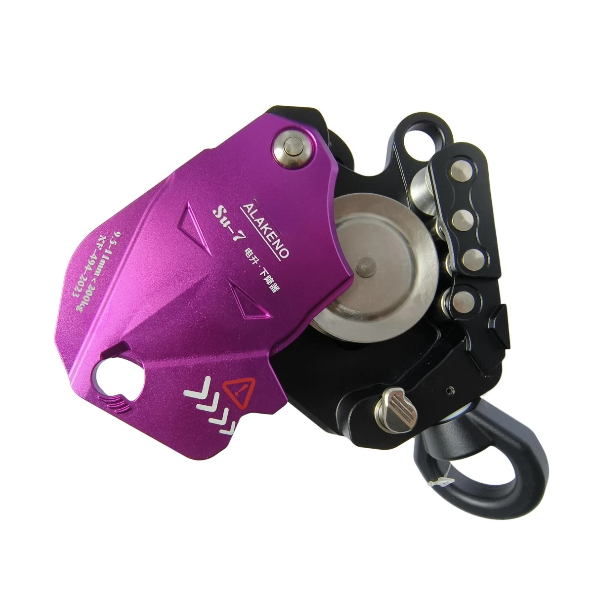 Electric Descent Device Su-7 Lift Descender device with Universal Joint for Aerial Work/Rope Climbing/Outdoor activities