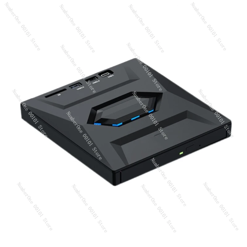 External Optical Drive for Laptop, Mobile Burner, CD Disc Reading, USB 3.0