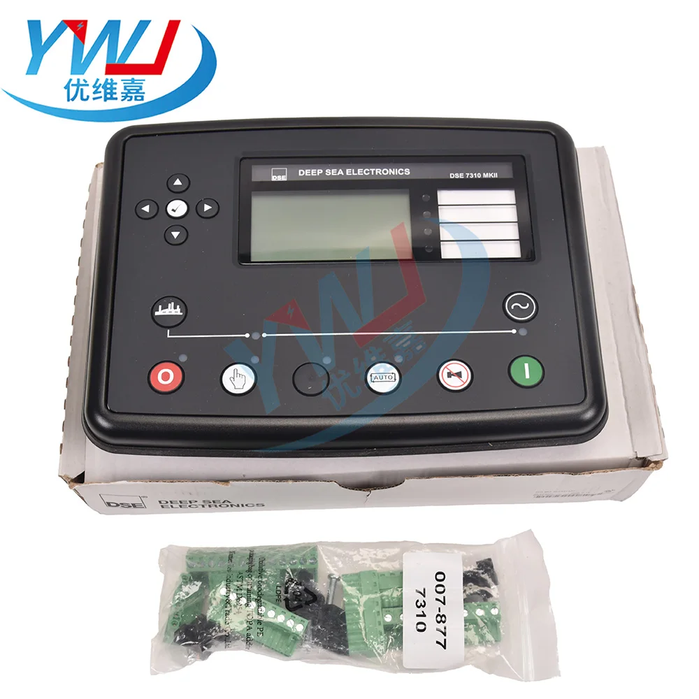الأصلي DeepSea DSE7310 MKII السيارات بدء مولد شاشة الكريستال السائل لوحة التحكم مع نظام التحكم المولد DSE 7310 DSE 7320 MK2