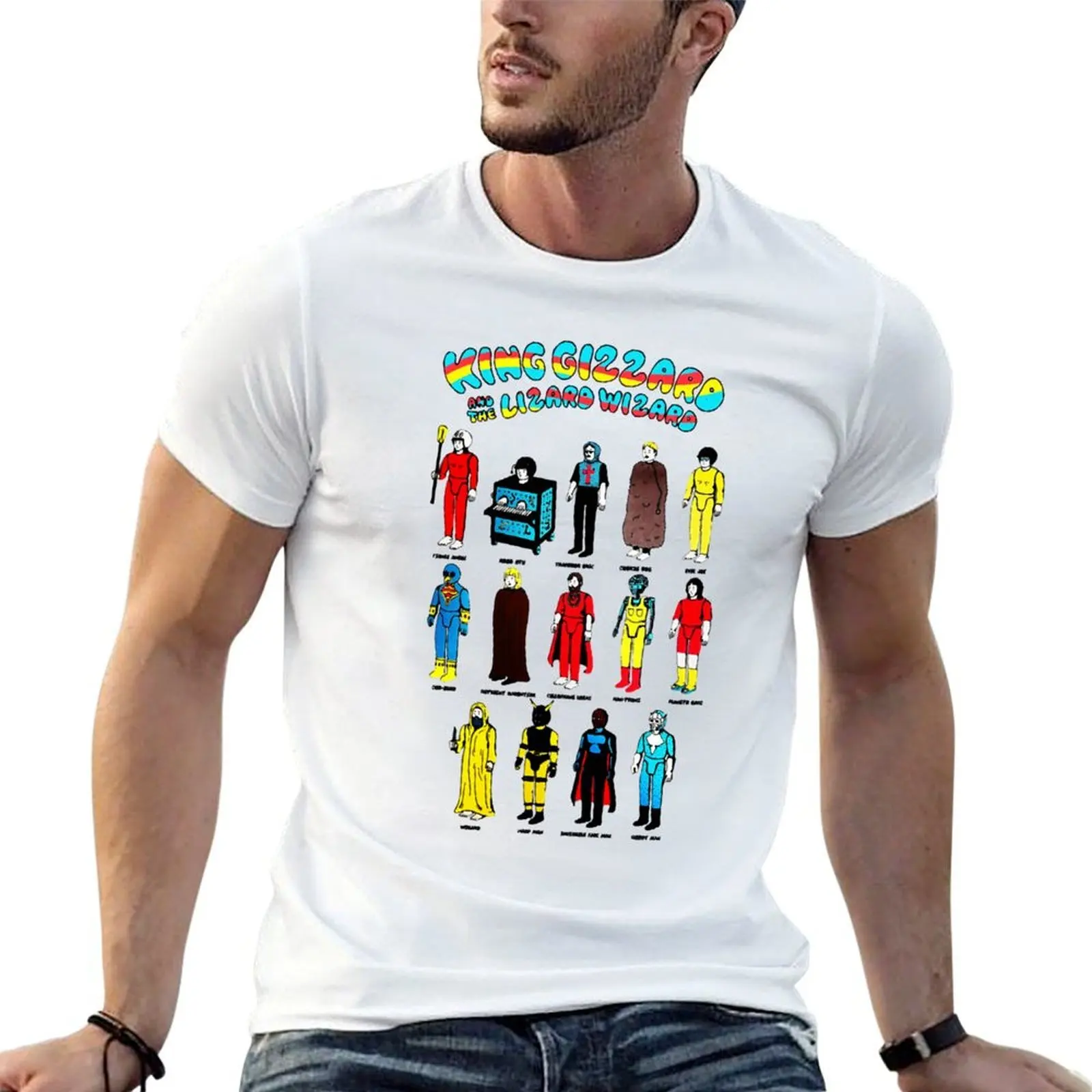 

Reward Cute King Gizzard And The Lizard Wizard Toys Gift For Halloween T-Shirt man t shirts high quality luxury brand T-Shirt