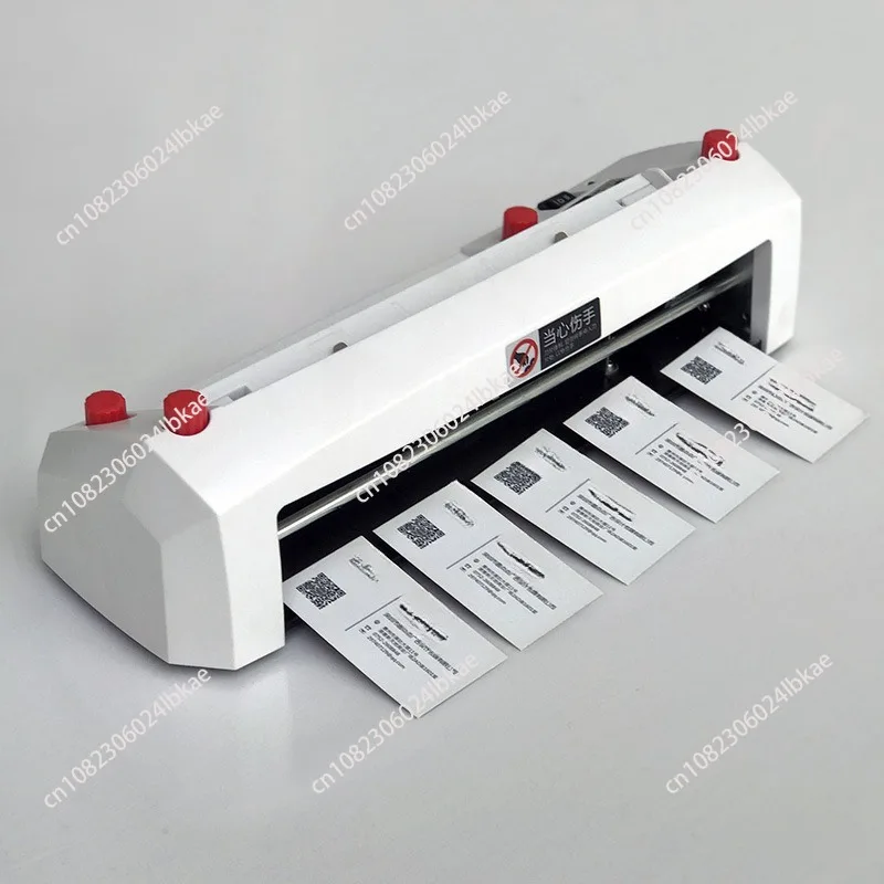 A4 size electric business card cutting machine SK316 90*54mm card size 316 Heavy-duty fine-tuning card cutter 220-240V 110V